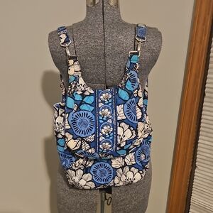 Vera Bradly Blue Bayou Backpack